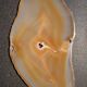 Dessous de bouteille, tranche d'agate
