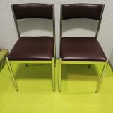 Vintage Collomb chairs 1970