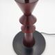 Luminor lamp base in vintage metal and wood