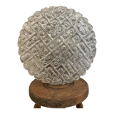 Glass ceiling lamp 1970