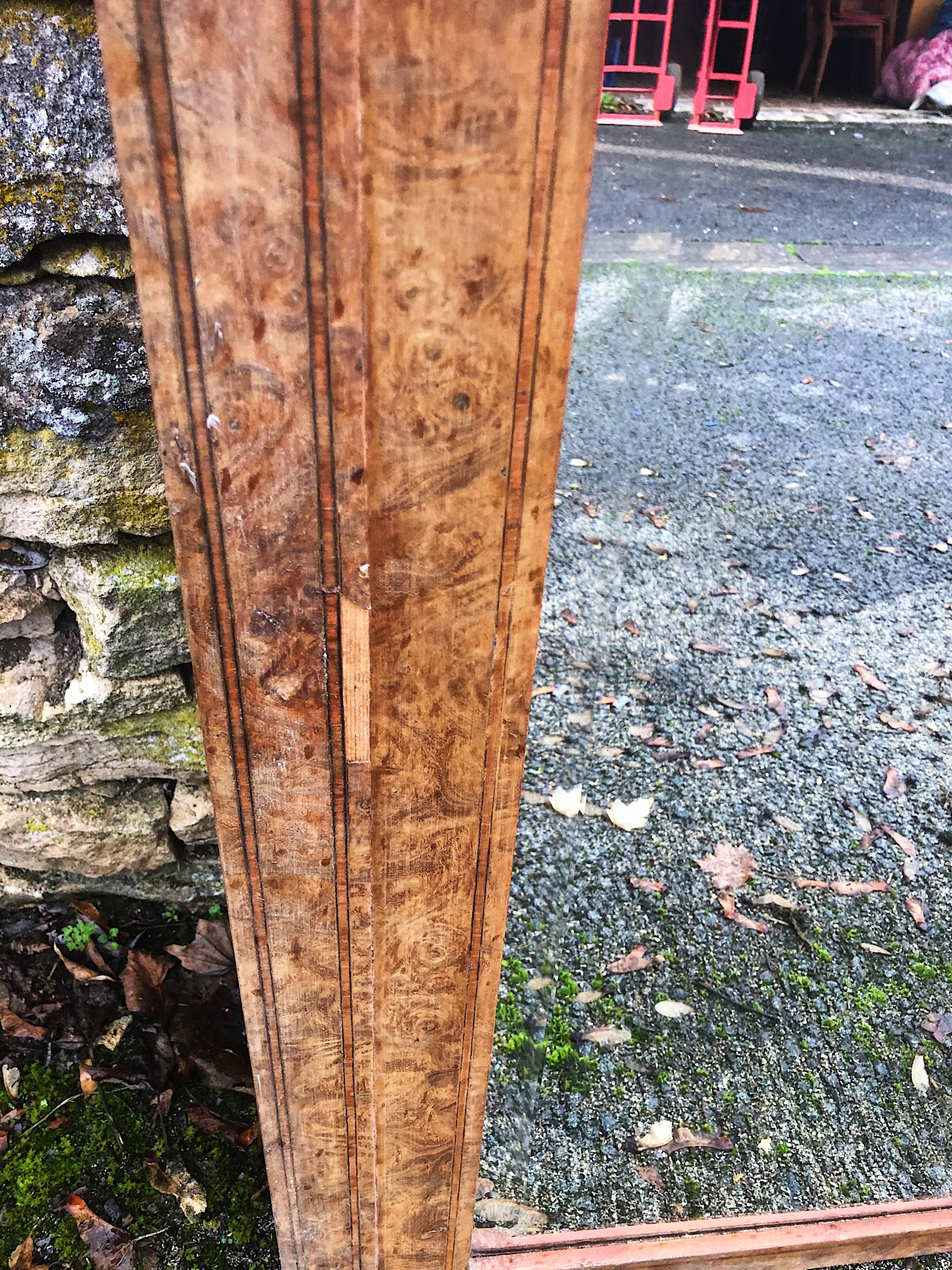 Mirror 168x110 era 1925 , bevelled ice