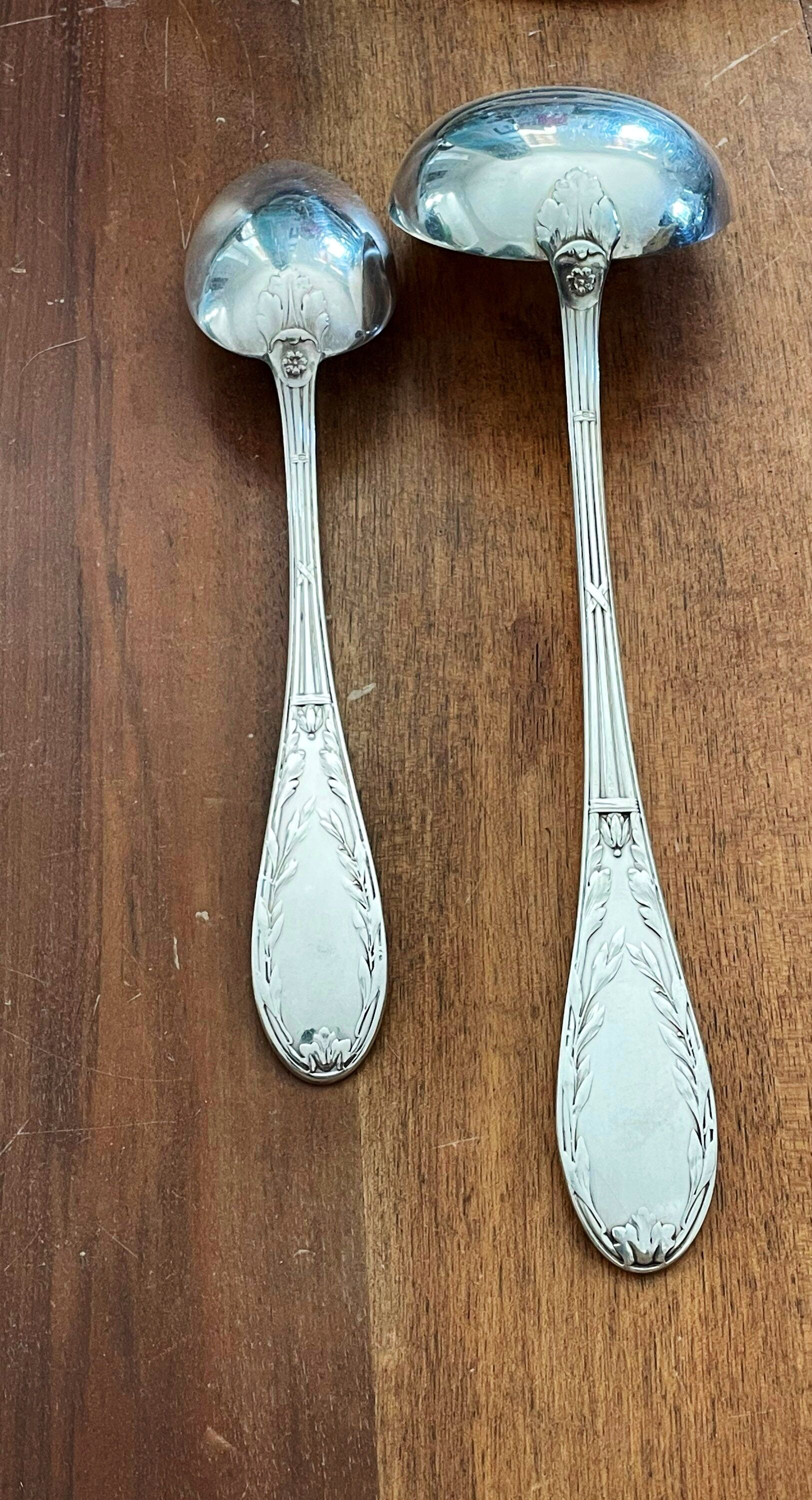 Ménagère en métal argenté 35 pièces