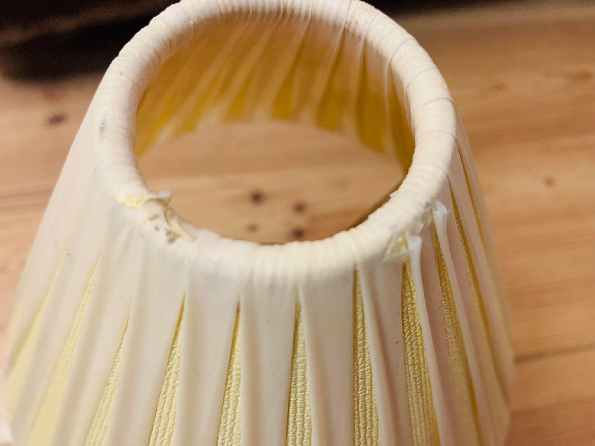 50s brass casserole lamp