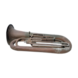 Tuba en cuivre Ancien A.Hiberon Paris