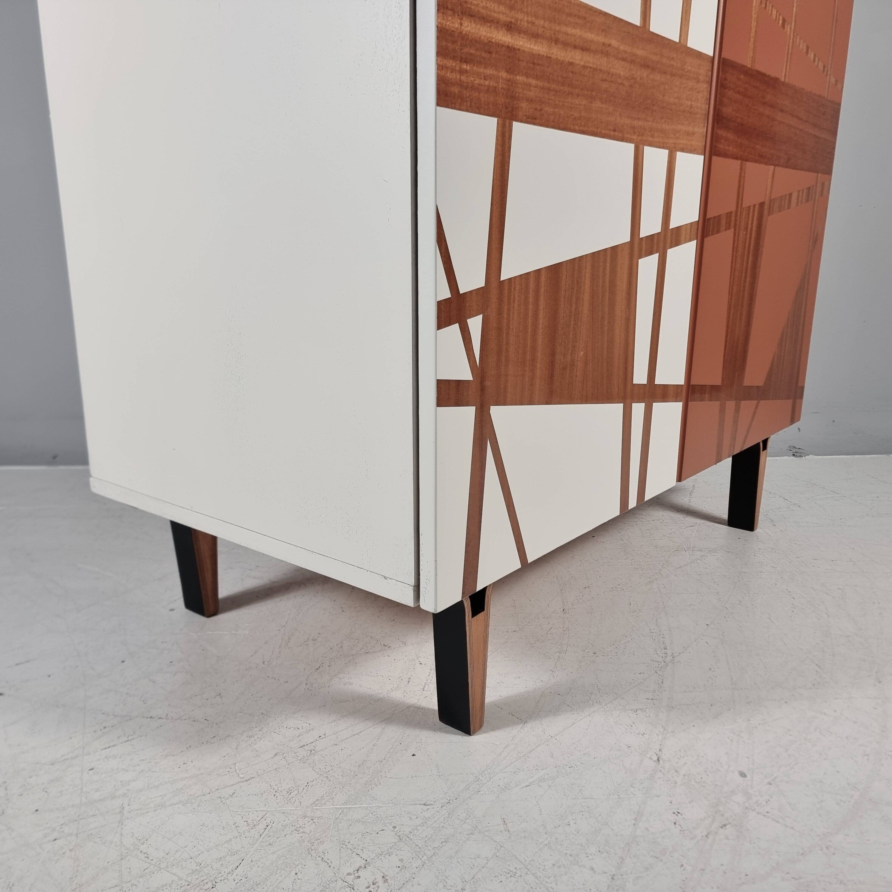 Vintage Wardrobe in Beech, 1970s