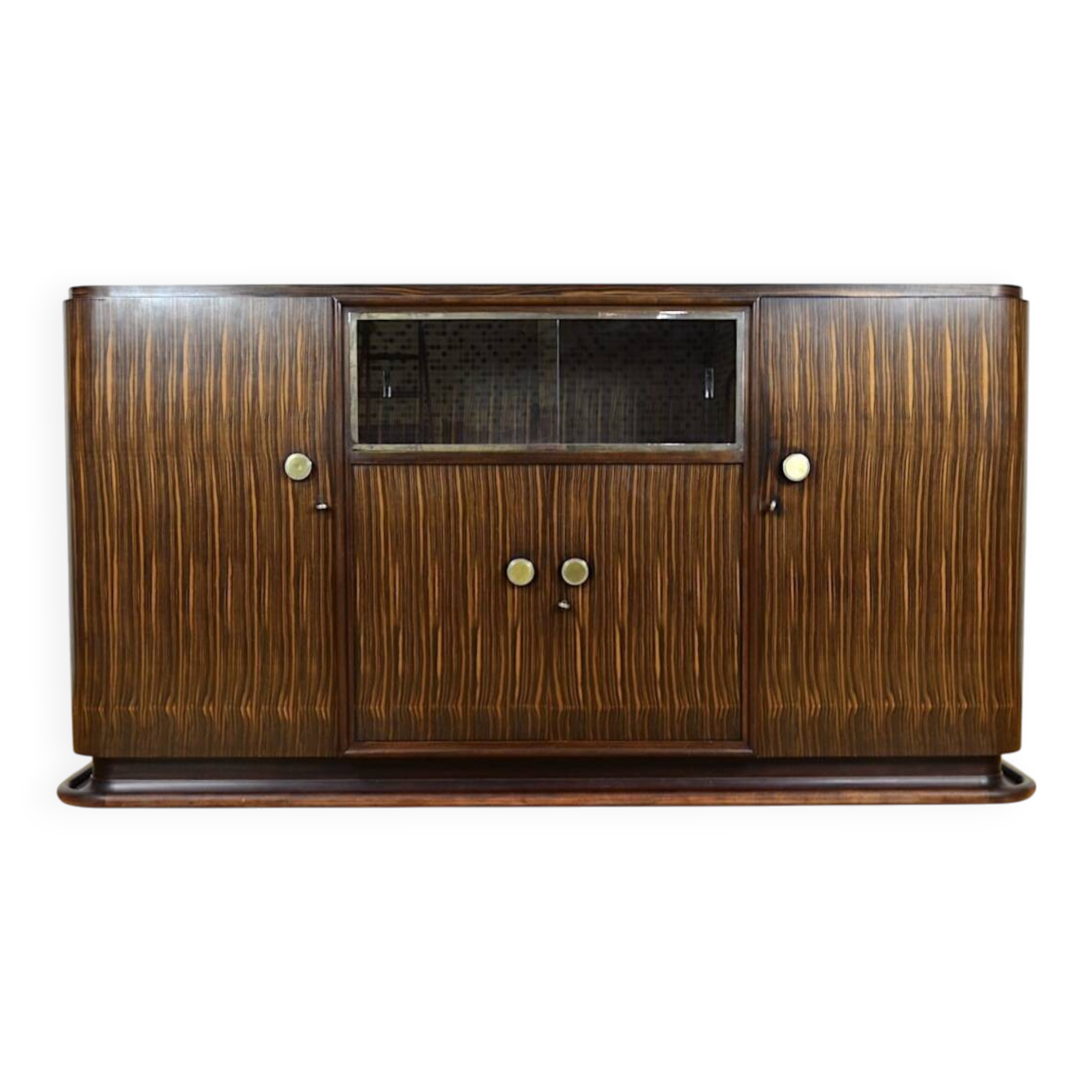 Sumptuous Art Deco 1930s Macassar sideboard