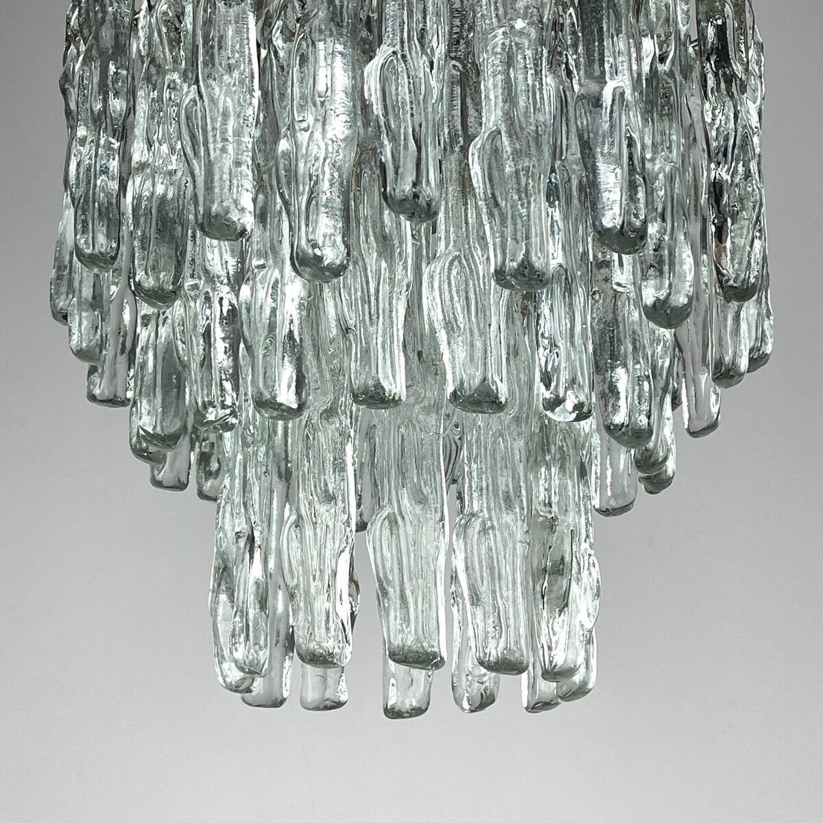 Murano glass chandelier attributed to J. Kalmar, Austria, 1960s.