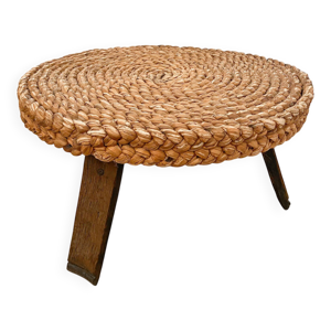 Table basse tripode brutaliste