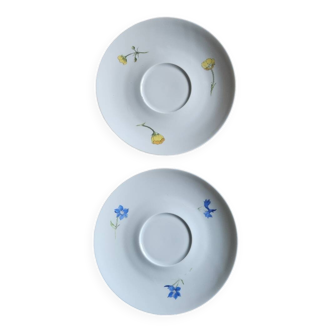 Assiettes à dessert porcelaine de Limoges