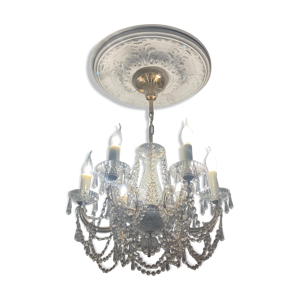 lustre en cristal de