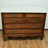 Commode avec plateau en marbre