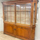 Dutch antique glass-fronted cabinet.