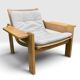 2 x Swedese "Kontra" armchairs Yngve Ekström vintage Sweden