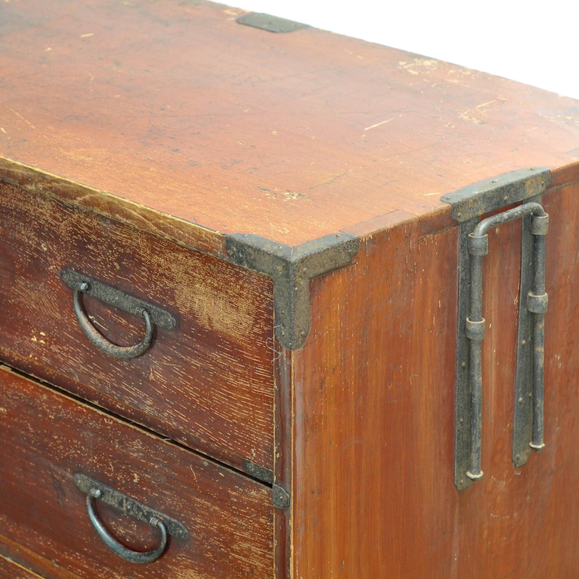 Japanese Tansu chest of drawers, circa 1870