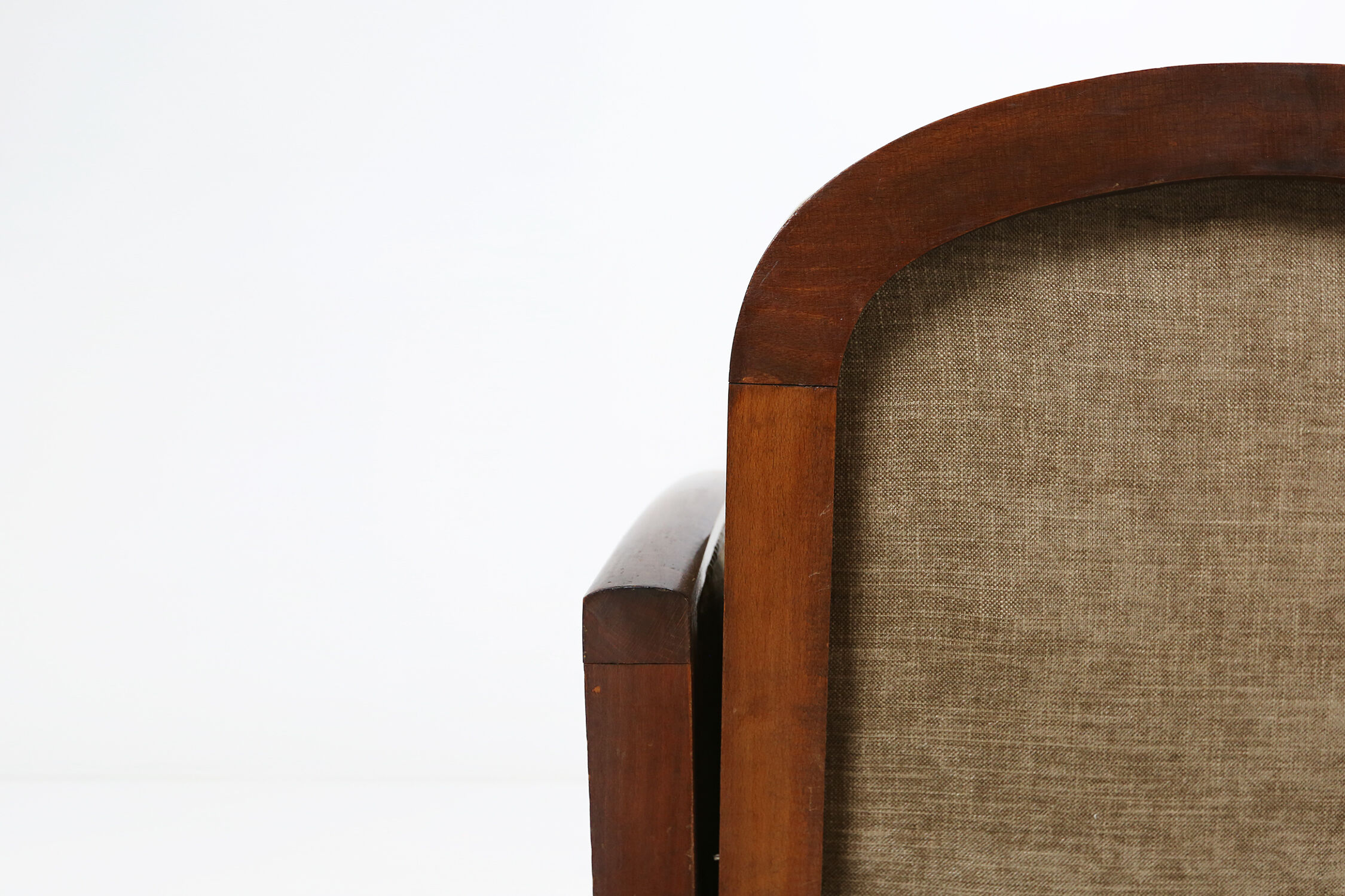 Set of two art deco armchairs