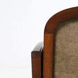 Set of two art deco armchairs