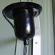 Frosted glass and gold metal suspension, Italy circa 1980.