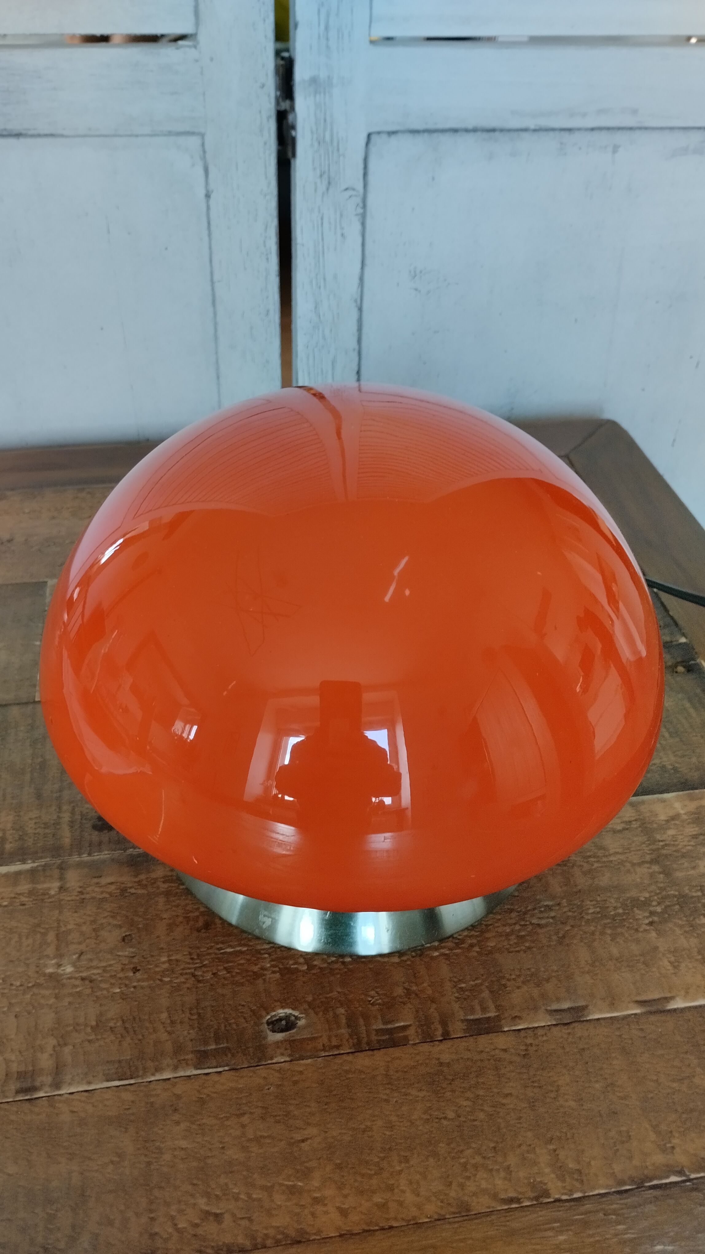 Vintage mushroom lamp