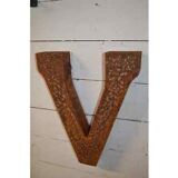 Industrial railways "V" letter