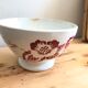 Ancient flower pattern bowl