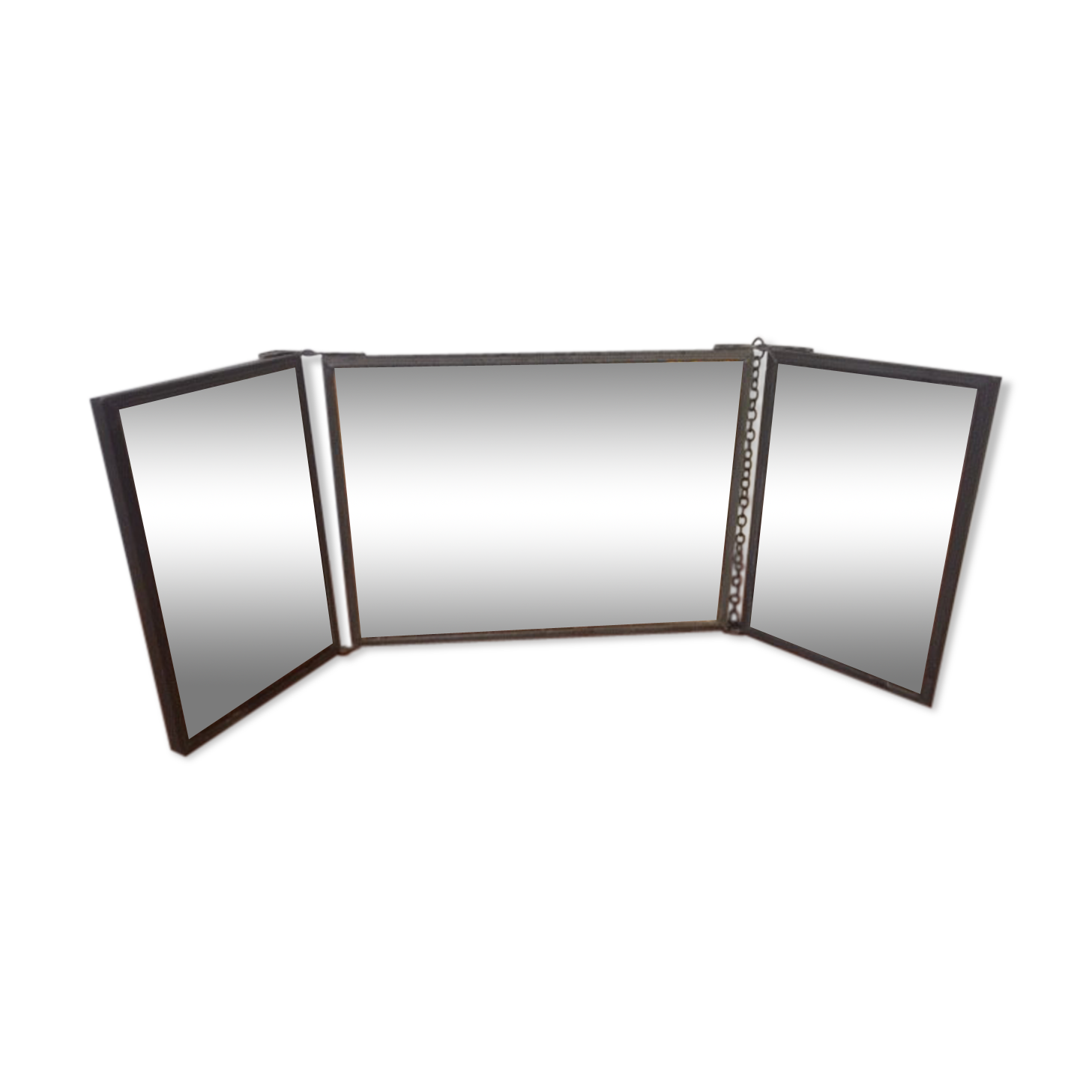 Ancient triptych mirror, 1900s