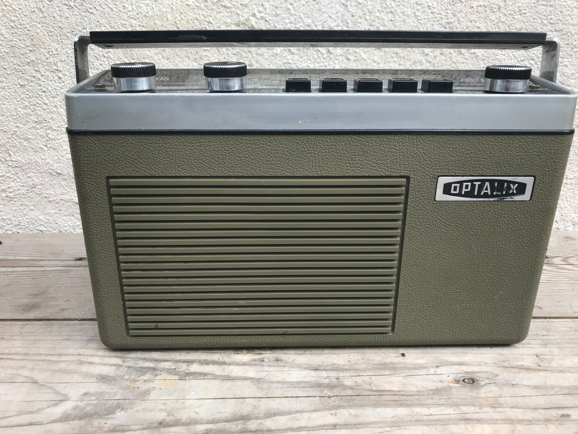 Former Radio Portable Optalix TO305