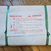 Old Armentières fabric – pure cotton – new in packaging – 160x270 cm