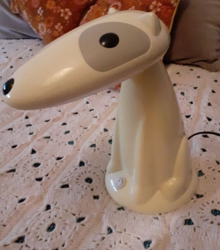 Lampe bull terrier vintage