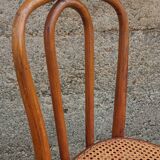 Pair of caned Fischel chairs, circa 1900