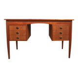 Vintage Danish design teak desk from the 50s and 60s