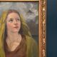 Huile sur toile française – “Madonna” par Philippe de Rougemont – Vintage