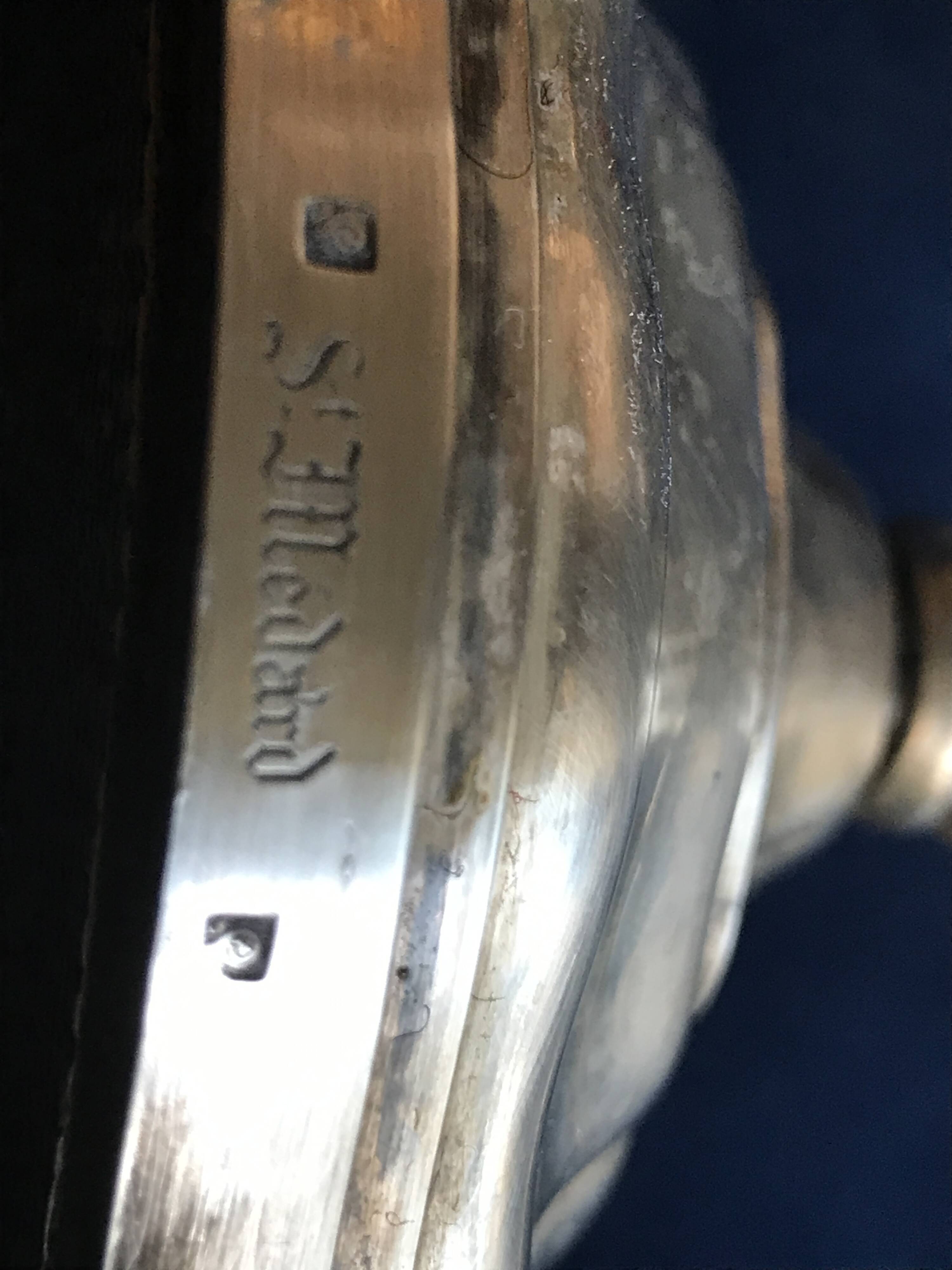 Pair of Saint Médard 5-light candlesticks