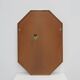 Venetian style octagonal mirror marked MGB, Planilux, Cristanola, Spain