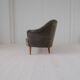 Mid-century modern canapé in sheepskin / shearling model 'Samspel' by Carl Malmsten, 1956