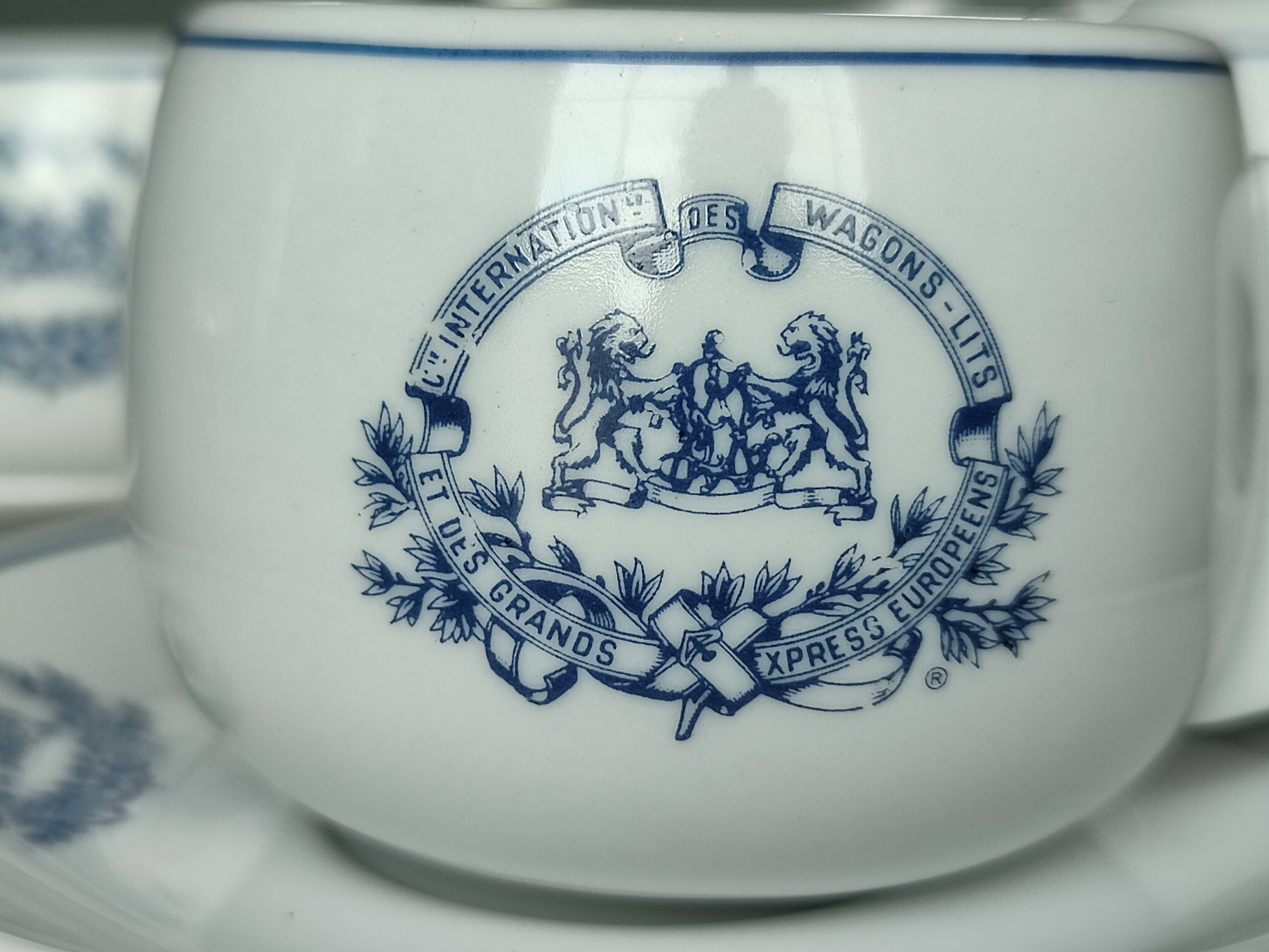 Vintage tea/coffee service Compagnie Internationale des Wagon Lit-Orient Express.
