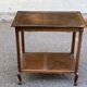 Louis XV side table with 2 drawers in solid wood from the 19th century