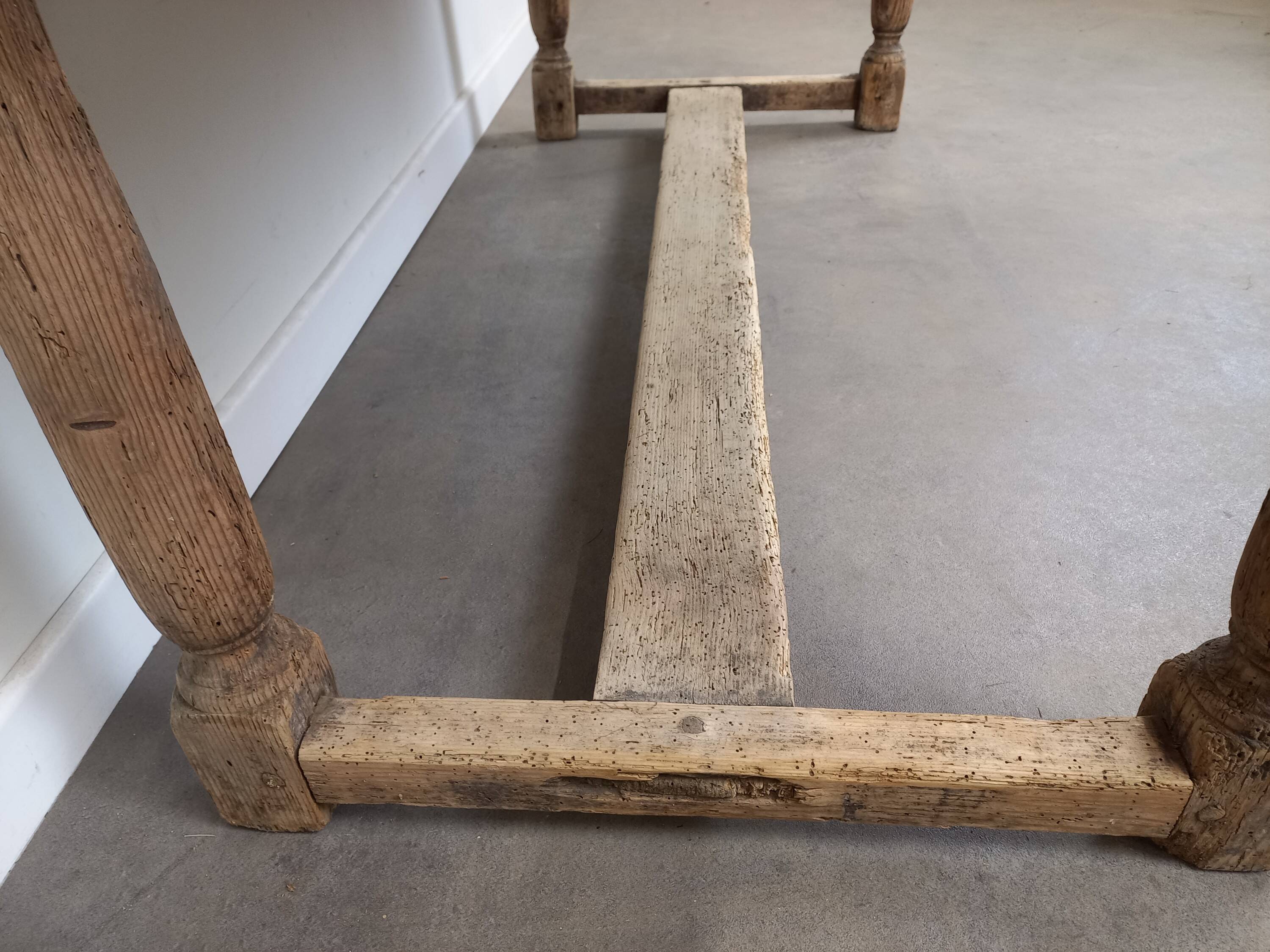 Antique farmhouse table