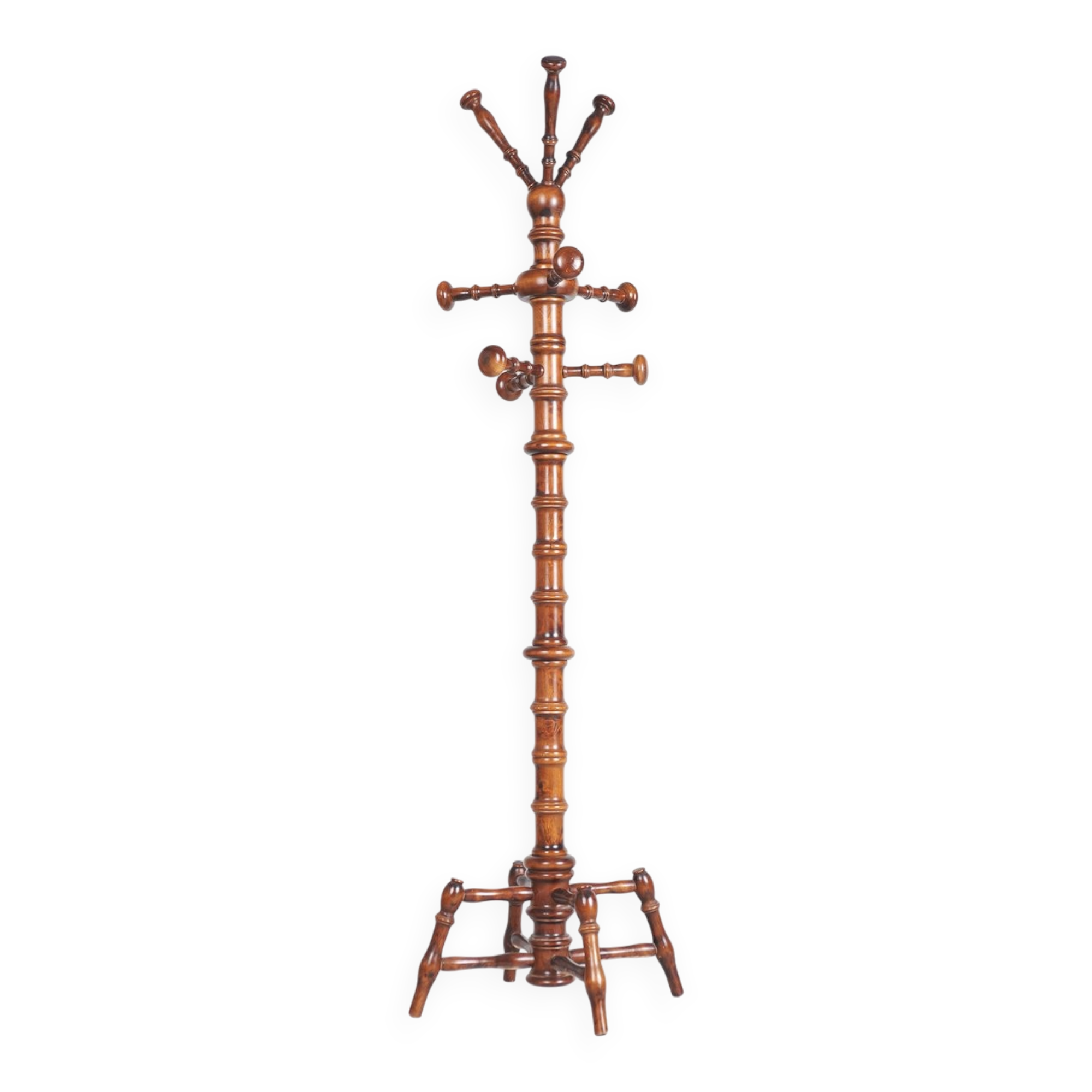 Cintre Biedermeier tchèque en hêtre, années 1890