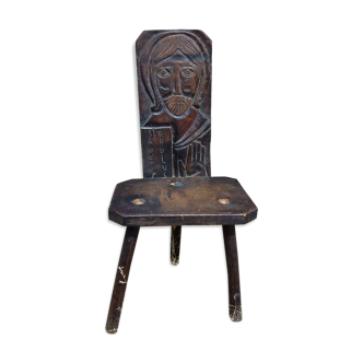 Ancient tripod stool sanctus paulus