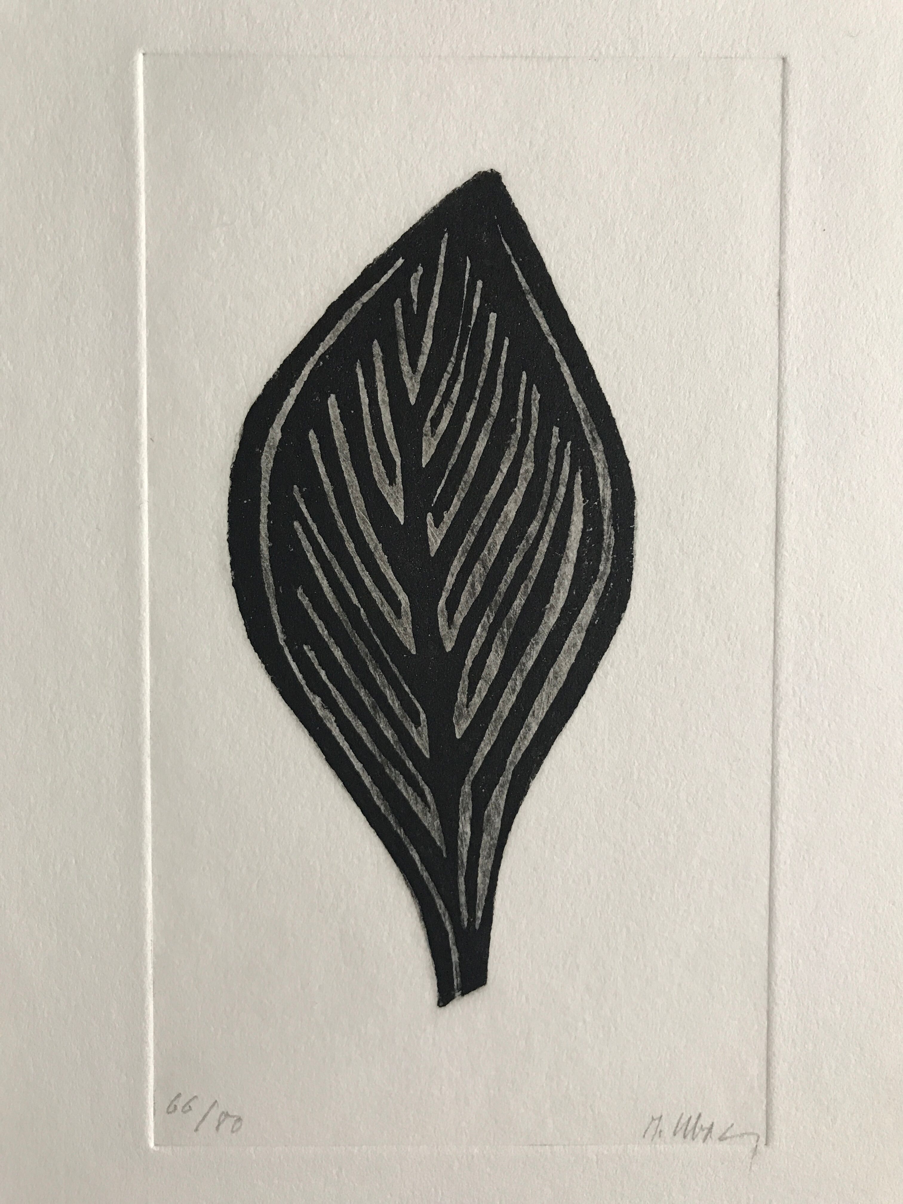 Original etching signed and justified by Raoul UBAC, Letter from Los Chandos, 1975