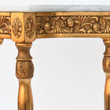 Painted wooden console