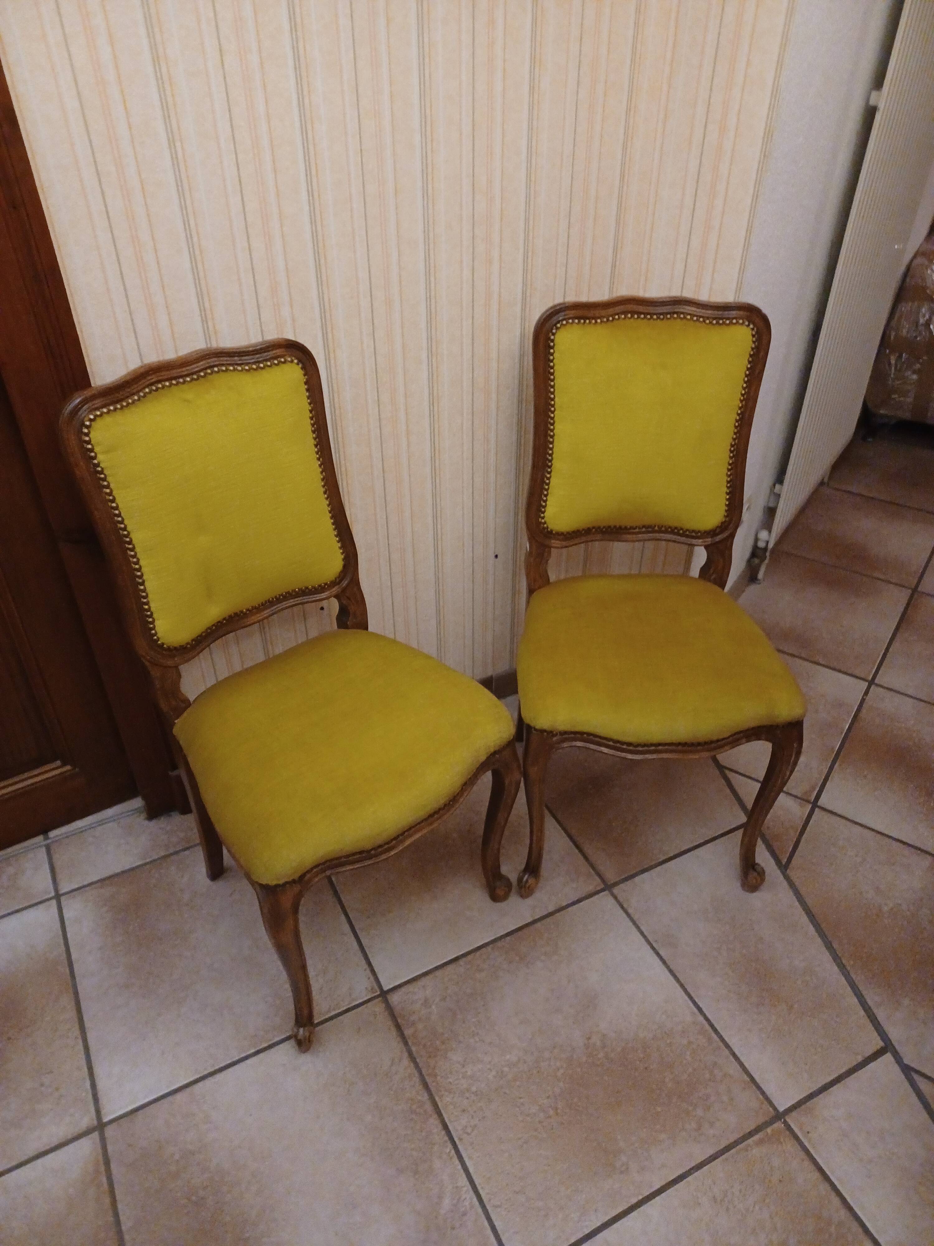Louis XV style chairs