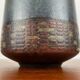 Ceramic vase from a German studio from the mid-century by Elisabeth Pluquet-Ulrich, 1960s.