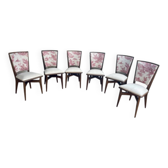Lot 6 chaises scandinave