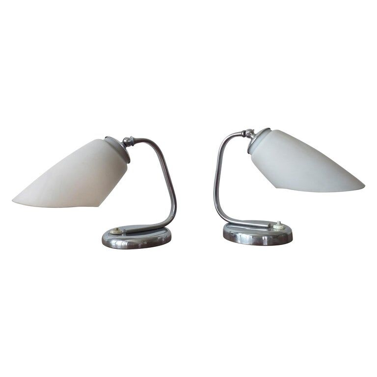 Pair of Art Deco Table Lamps, 1930s