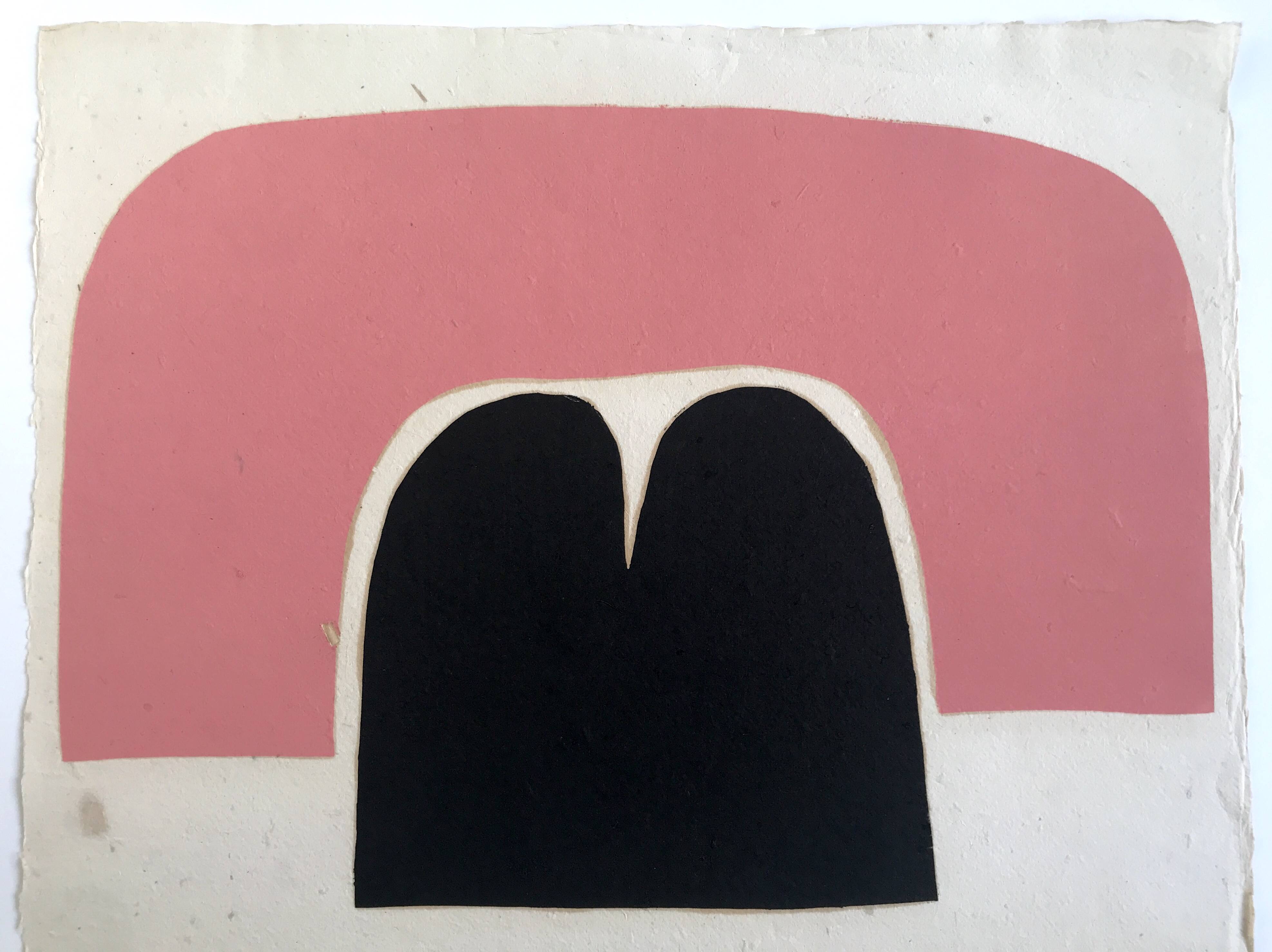 Pierre SZÉKELY, Art nu n°1, 1974. Original print signed in pencil