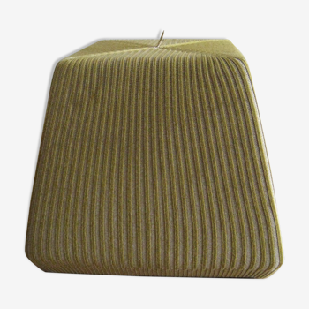 Pouf Casalis couleur moutarde