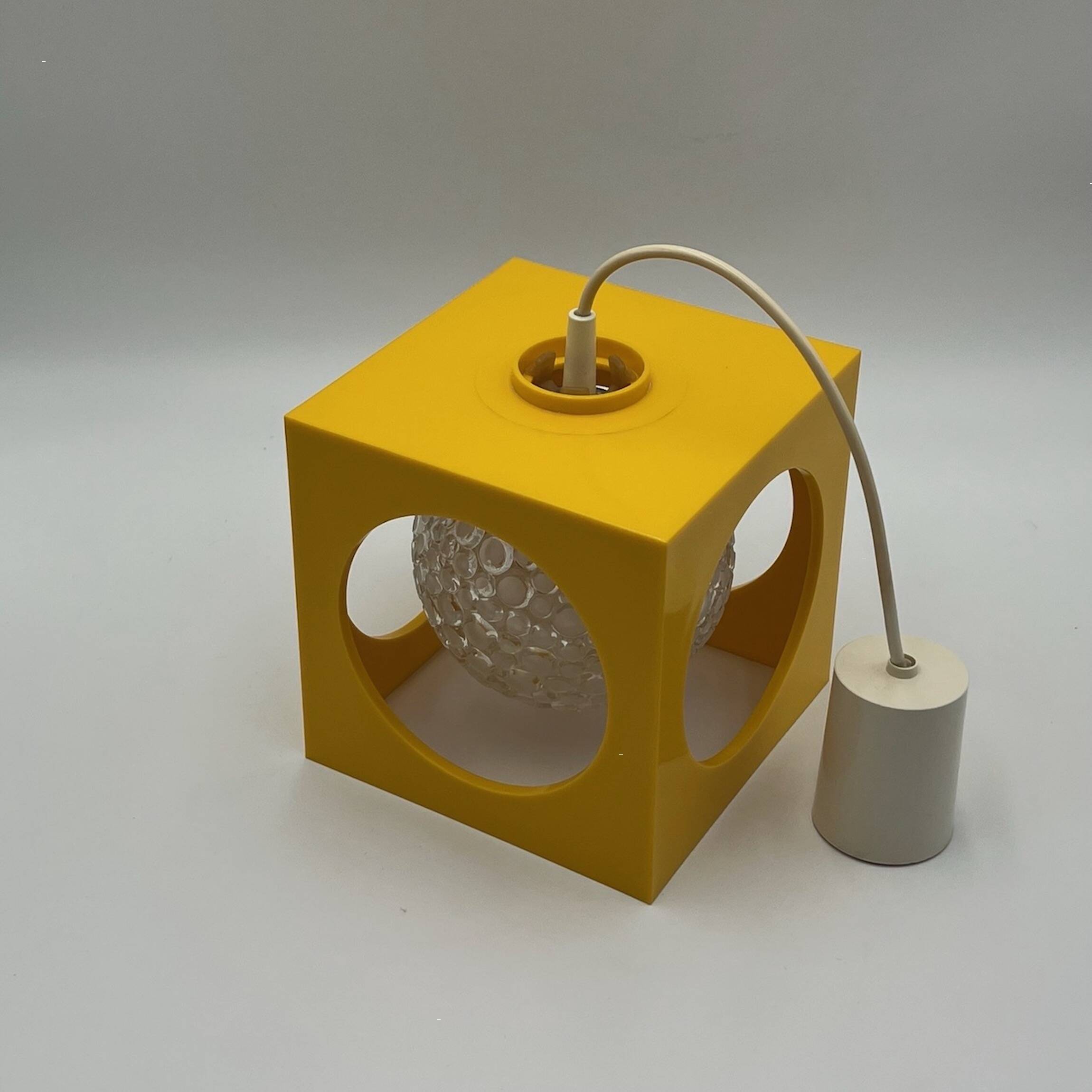 Space Age Hanging Lamp by Richard Essig Besigheim, 70s