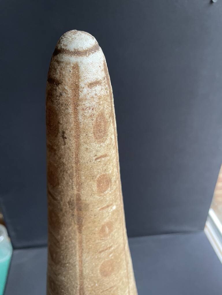 Accolay metal and ceramic lamp (1945-1989)