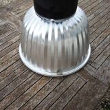 4 old metal workshop pendant lights